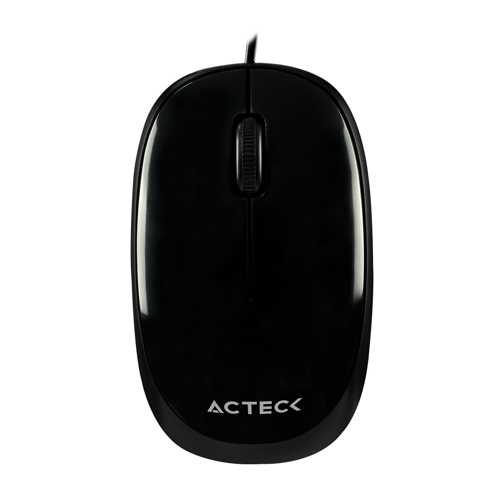 MOUSE ALAMBRICO ACTECK CONECTOR USB NEGRO 1000 DPI AC-928830