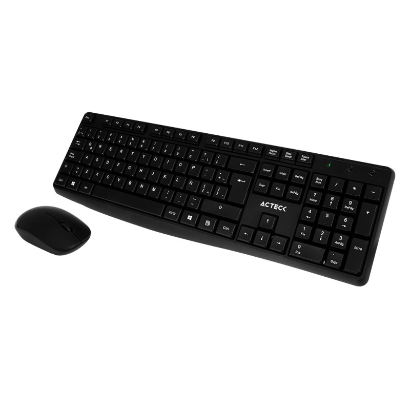 KIT 2 N 1 ACTECK TECLADO/MOUSE INALAMBRICO USB CREATOR MK440 AC-931755