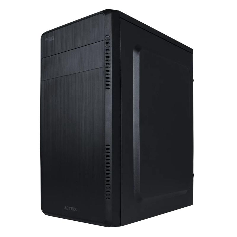 GABINETE ACTECK KIOTO MICRO TORRE M-ATX M-ITX USB 3.0 FUENTE 500W (AC-932547) (ED)