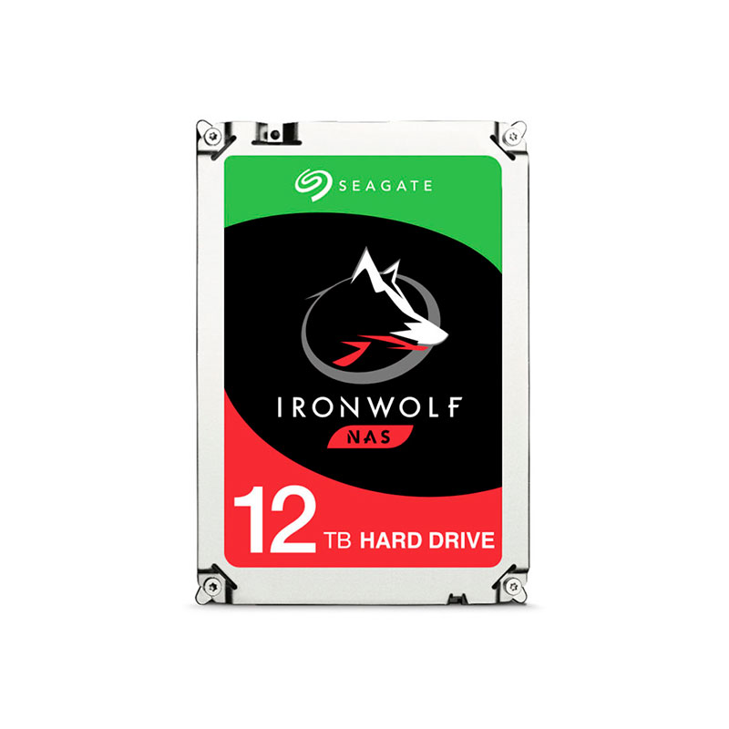 DISCO DURO INTERNO SEAGATE 12TB 3.5 ST12000VN0008 256 7200RPM IRONWOLF