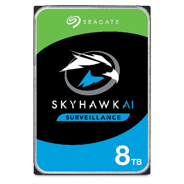 DISCO DURO INTERNO SEAGATE 8TB 3.5 ST8000VE001 256M SKYHAWK AI