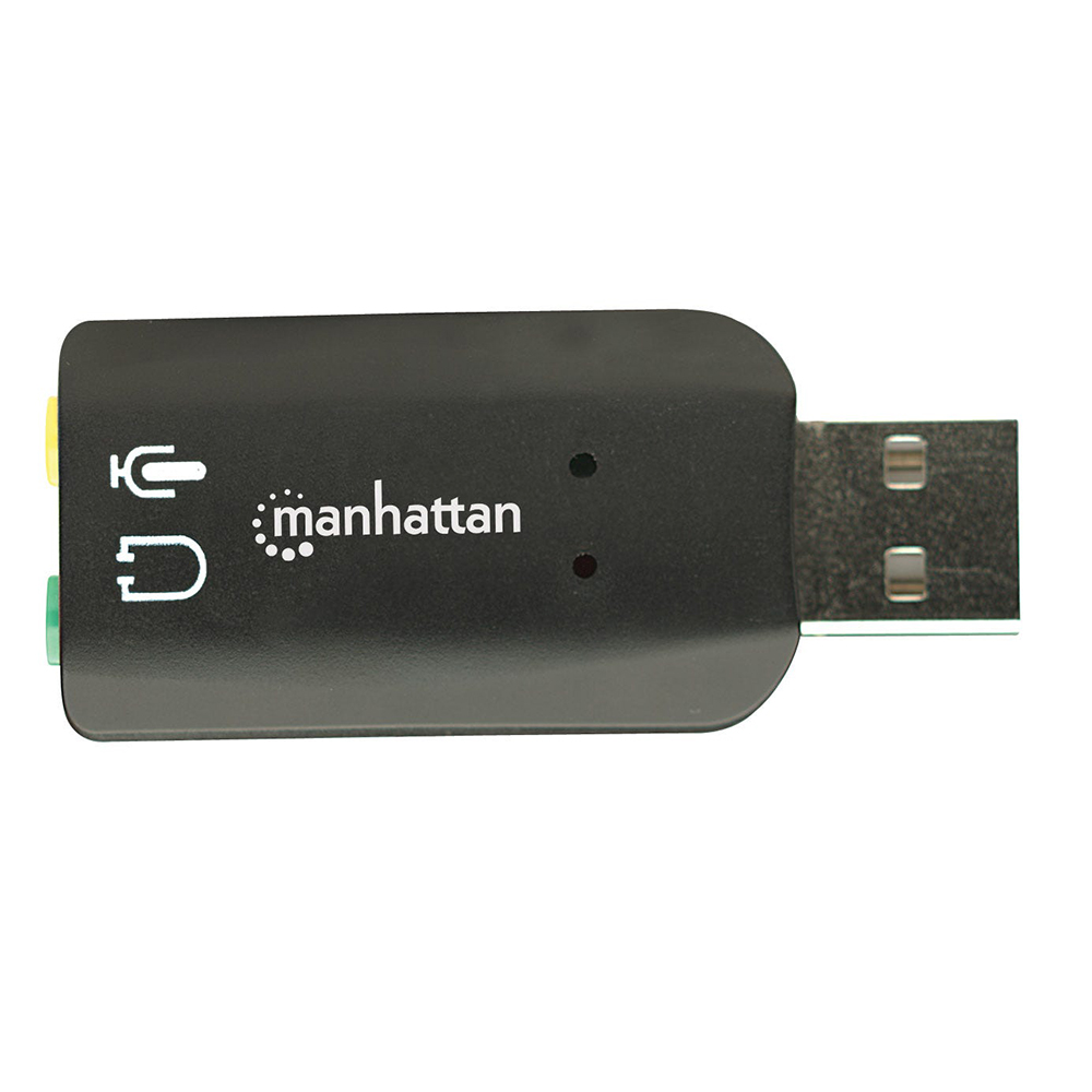 CONVERTIDOR MANHATTAN USB 2.0 A TARJETA SONIDO 5.1 150859