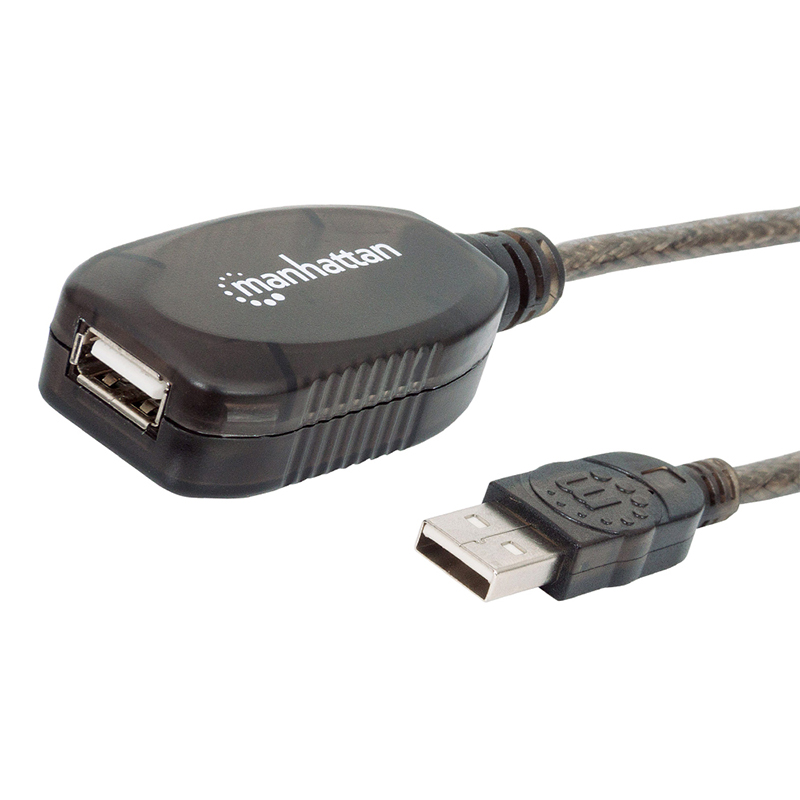 CABLE USB MANHATTAN V2.0 EXT. ACTIVA 10.0M BOLSA 151573
