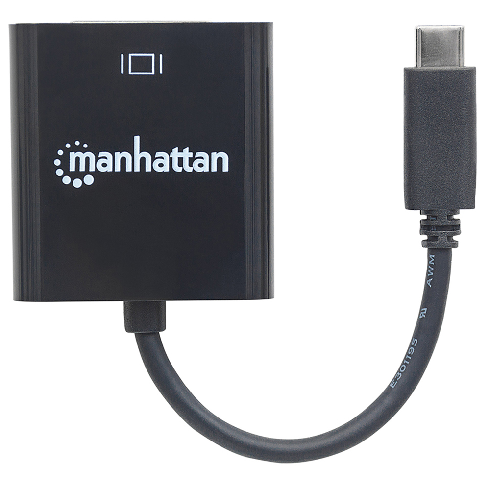 CONVERTIDOR MANHATTAN DE VIDEO USB-C a DVI HEMBRA 152051