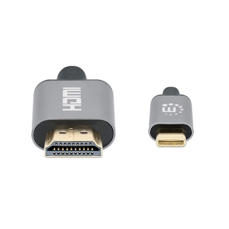 CABLE USB-C A HDMI M 1 METRO 4K@60Hz NEGRO MANHATTAN 153591