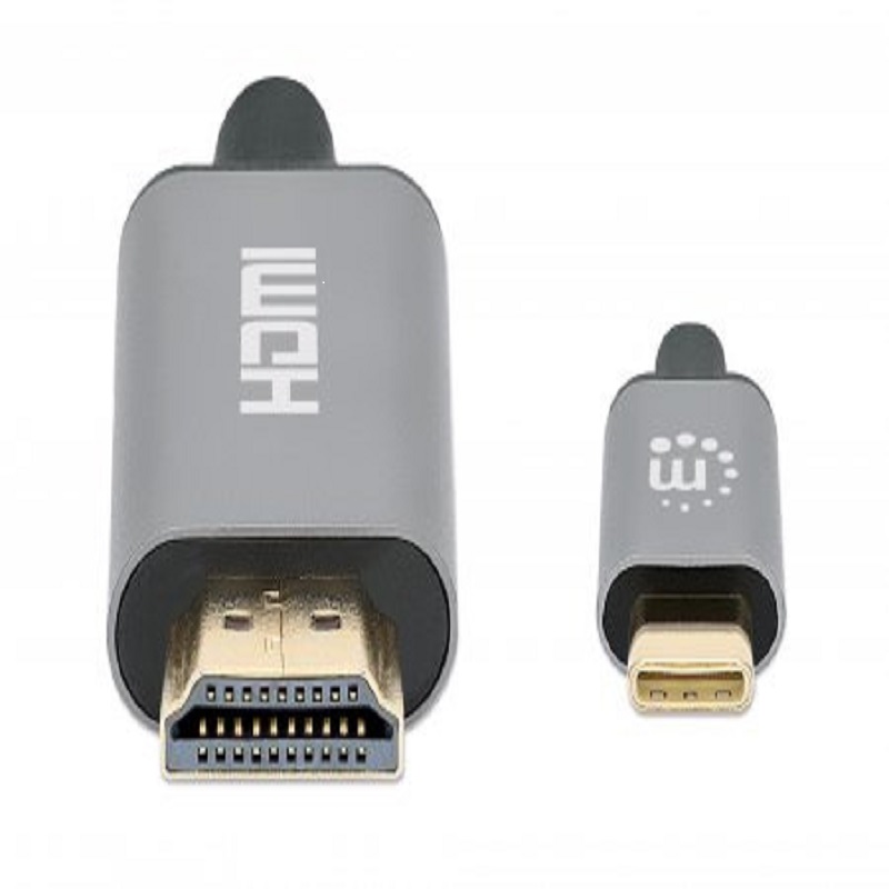 CABLE MANHATTAN USB-C A HDMI MACHO 2MTS 4K60HZ (153607)