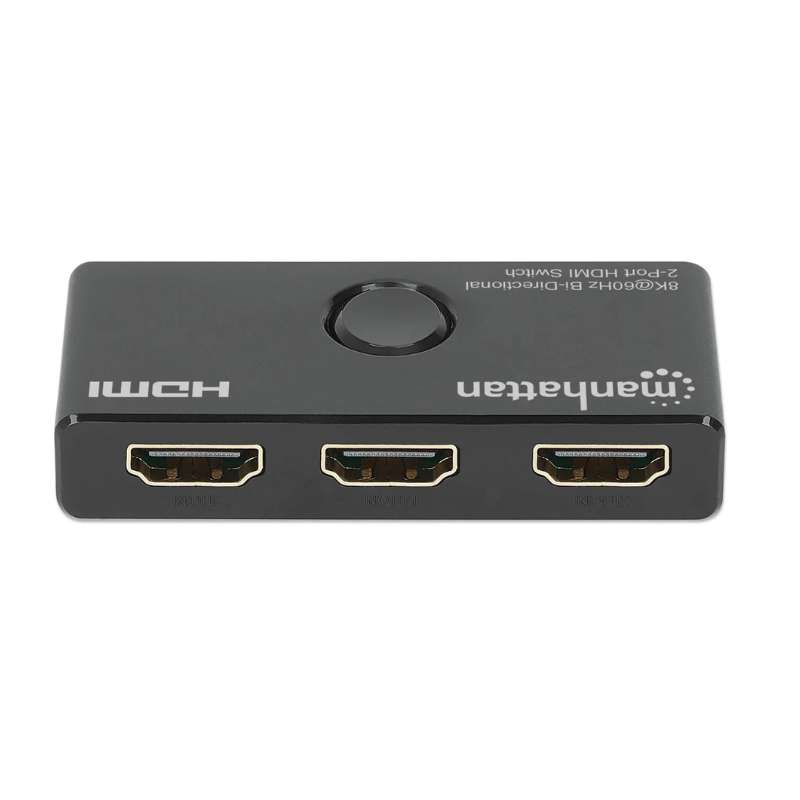 SWITCH HDMI MANHATTAN 8K@60HZ 2IN:1OUT BIDIRECCIONAL (207997)