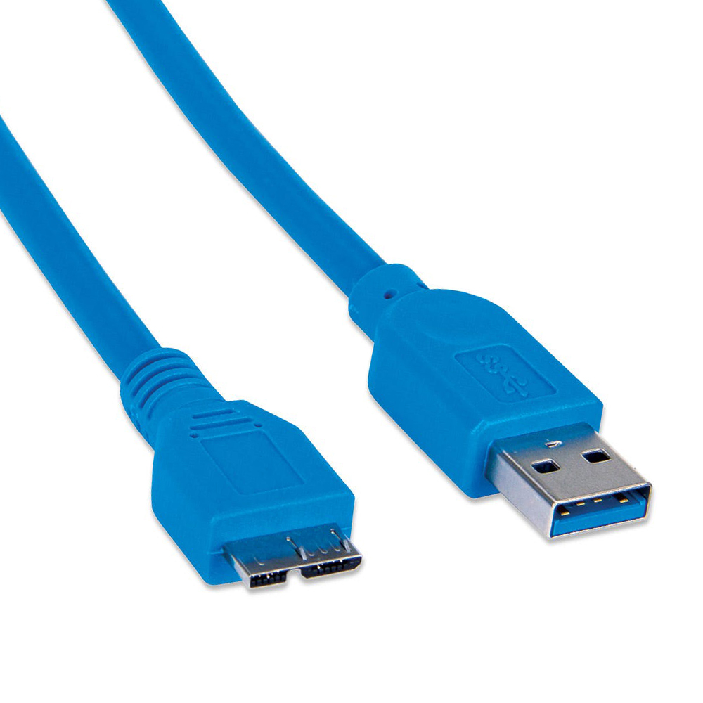 CABLE MANHATTAN USB 3.0 A MACHO-MICRO B MACHO 2 M 5GBPS AZUL 325424
