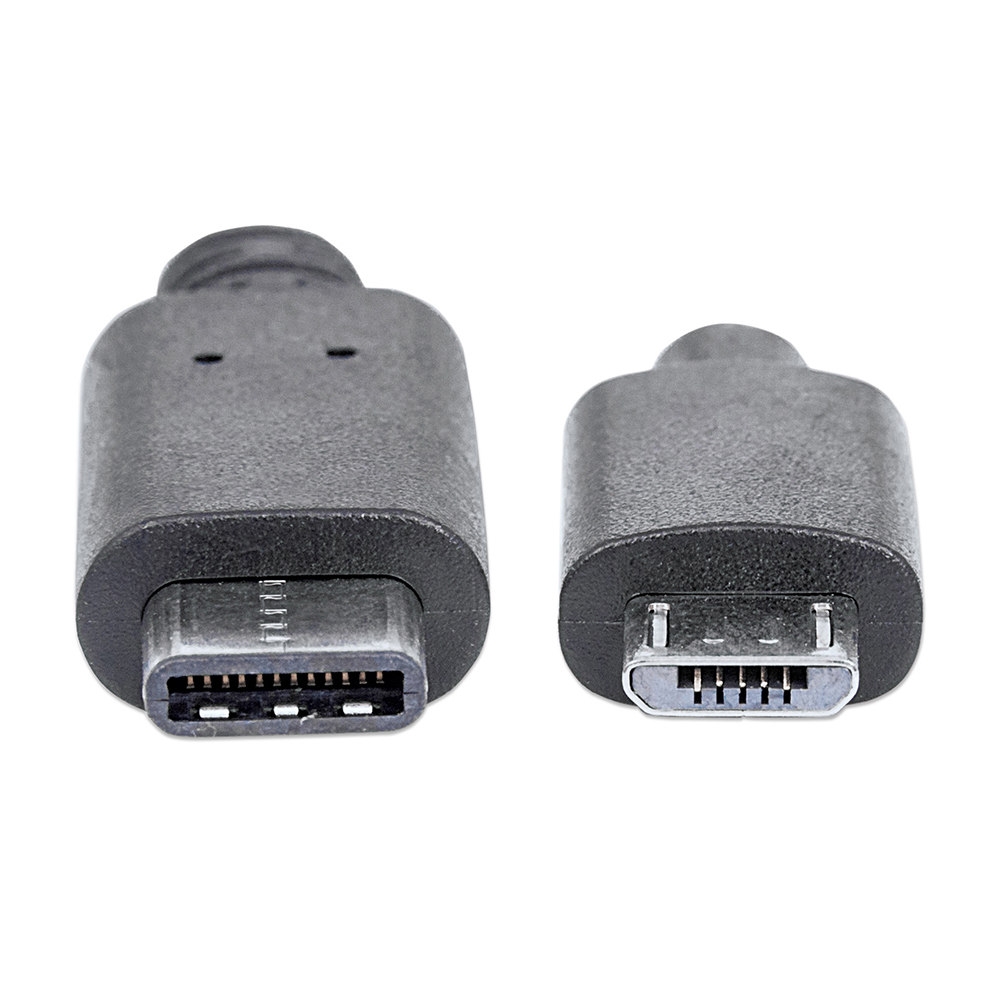 CABLE USB TIPO-C MANHATTAN, CM-MICRO BM 1.0M NEGRO 353311
