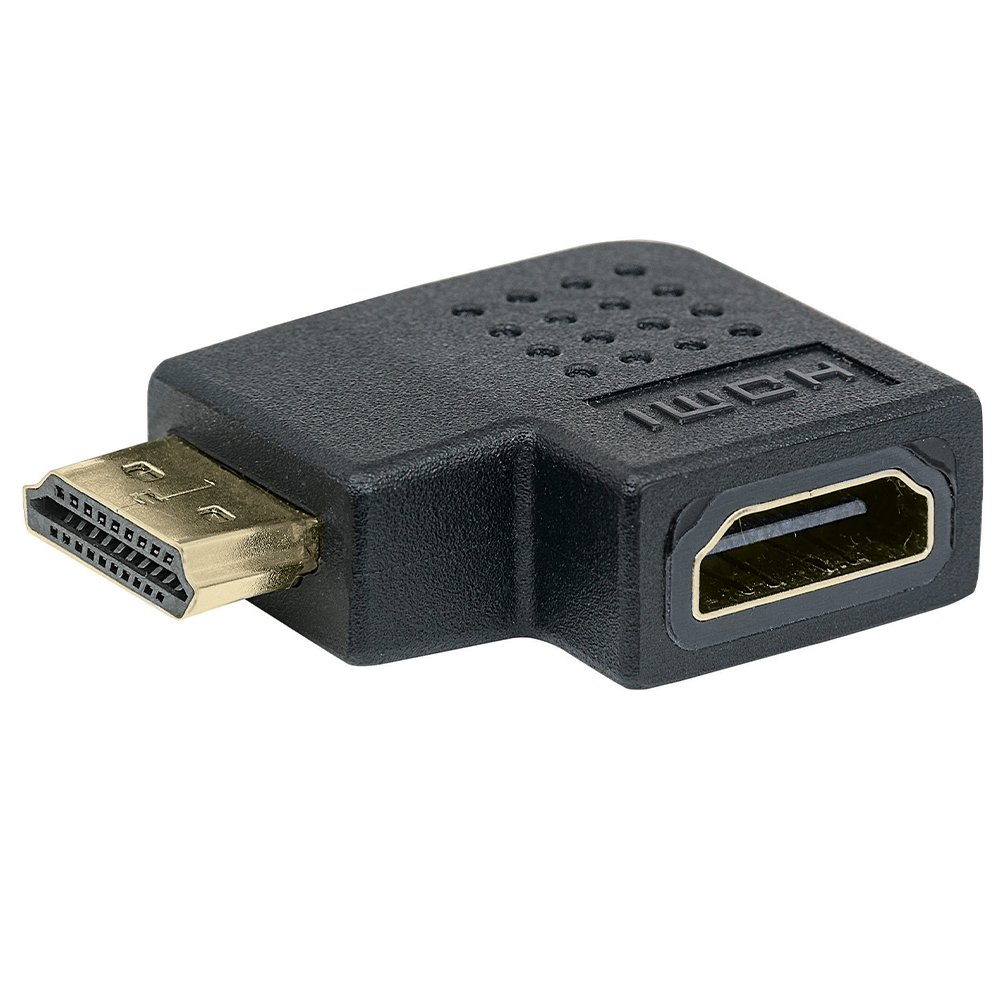 ADAPTADOR HDMI HEMBRA A MACHO MANHATTAN ANGULO DER DE 90 GRADOS 353496