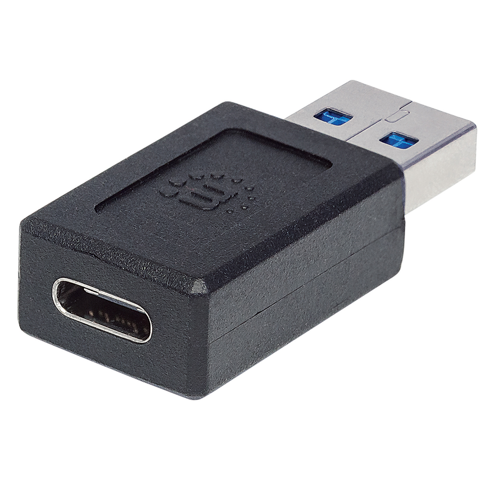 ADAPTADOR MANHATTAN USB TIPO C V2.0 AM-CH NEGRO 354653