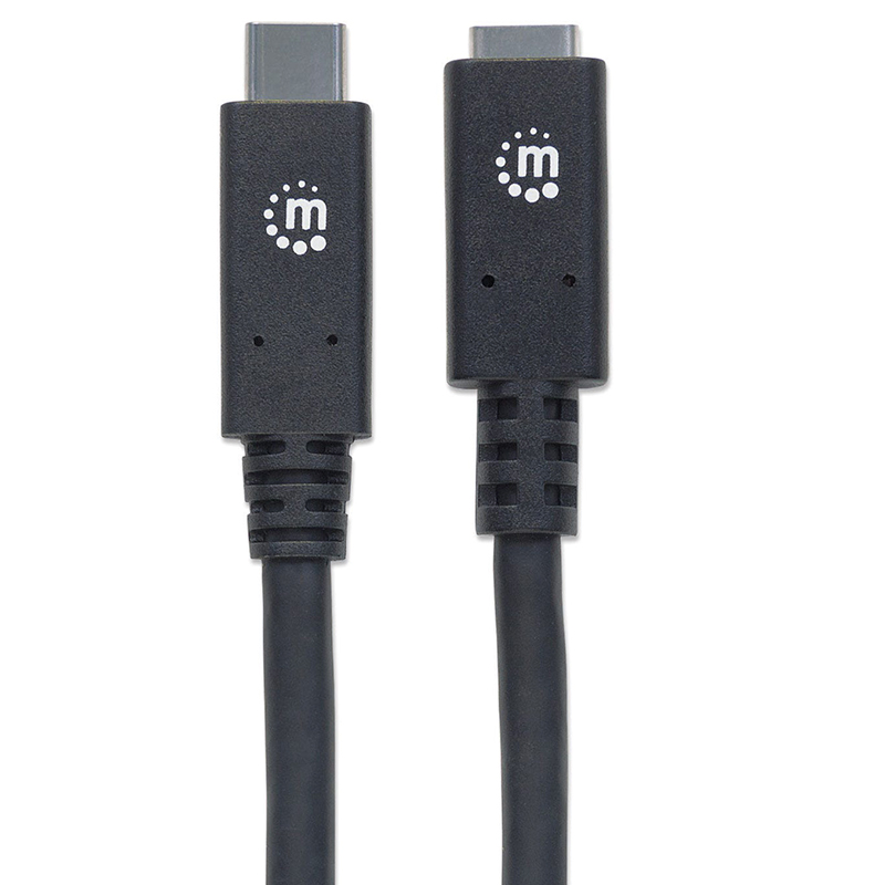 EXTENSION DE CABLE USB-C V3.1 50 CM NEGRO 10GBPS 5A 355230
