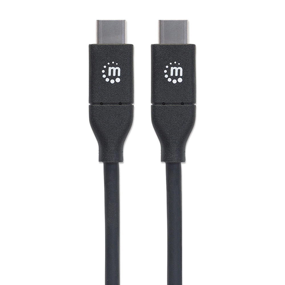 CABLE MANHATTAN USB-C M-M 2.0M ALTA VELOCIDAD 355247