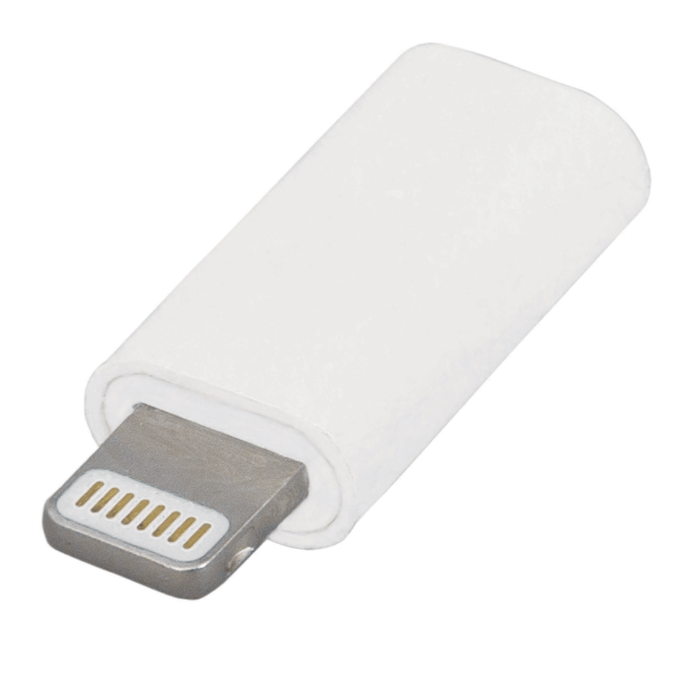 ADAPTADOR MANHATTAN ILYNK MICRO USB - LIGHTNING IPHONE 5 390620