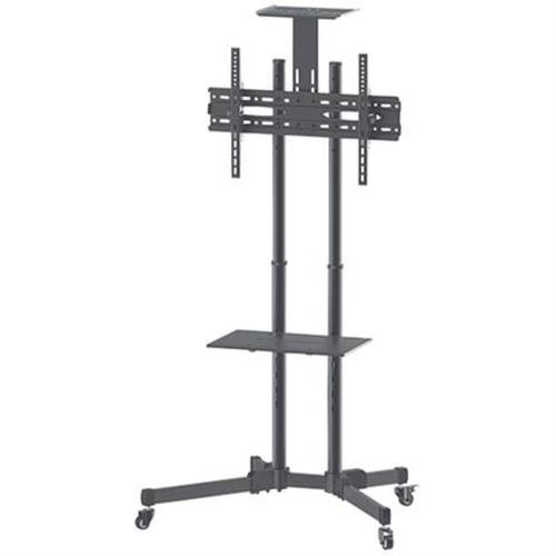 SOPORTE TV MANHATTAN CARRITO C/RUEDAS 35KG 37 A 100