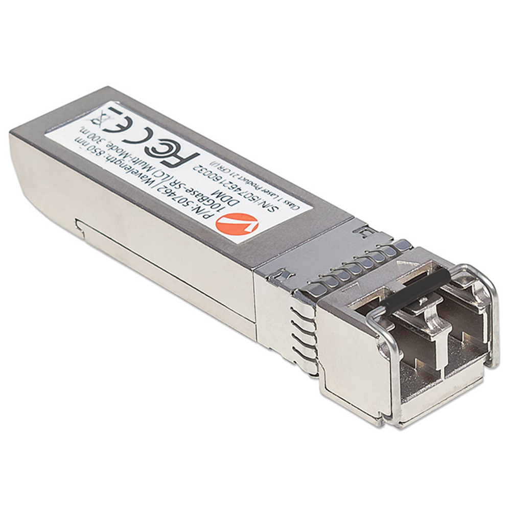 MODULO TRANSCEPTOR INTELLINET SFP+ 10 GIGABIT FIBRA ÓPTICA 300M 507462