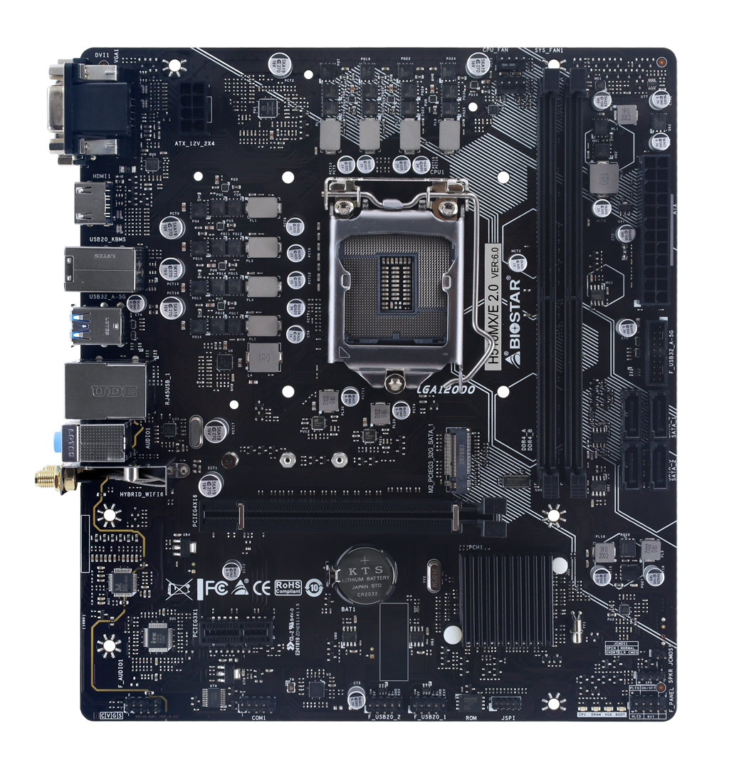 TARJETA MADRE BIOSTAR H510MX/E 2.0 DDR4 HDMI M.2 SATA PCIE 11TH 1200