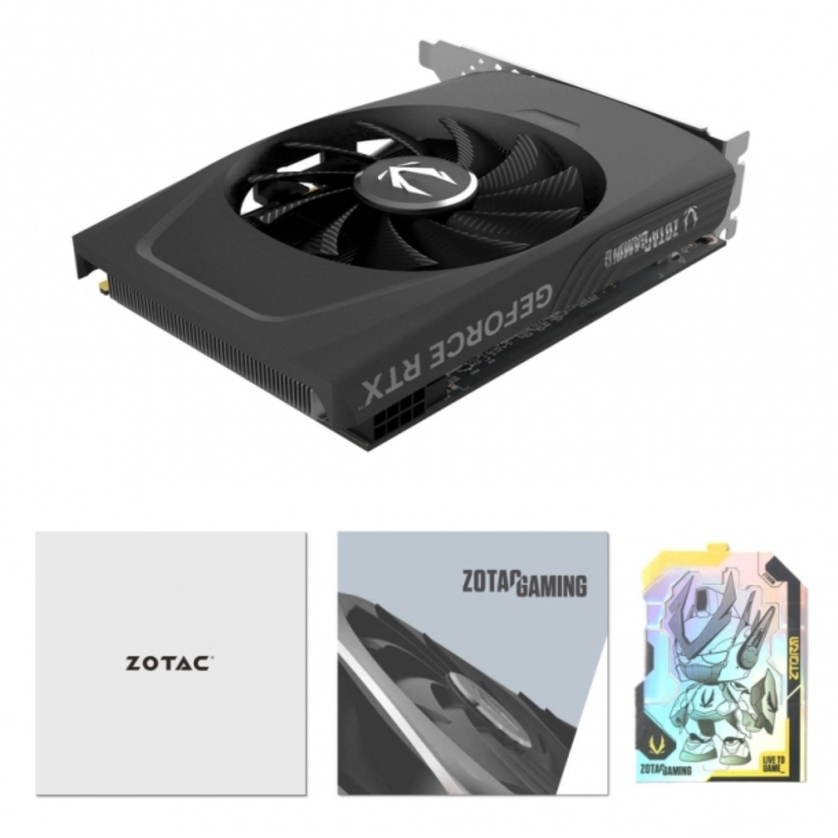 TARJETA DE VIDEO ZOTAC GAMING GEFORCE RTX 4060 8GB SOLO