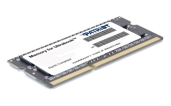 MEMORIA DDR3L PATRIOT SIGNATURE 8GB 1600MHz SODIMM (PSD38G1600L2S)