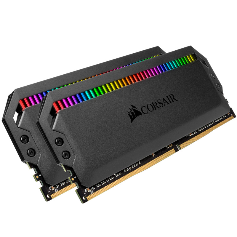 MEMORIA DDR4 CORSAIR DOMINATOR PLATINUM RGB BLACK 16GB 2x8 4000Mhz
