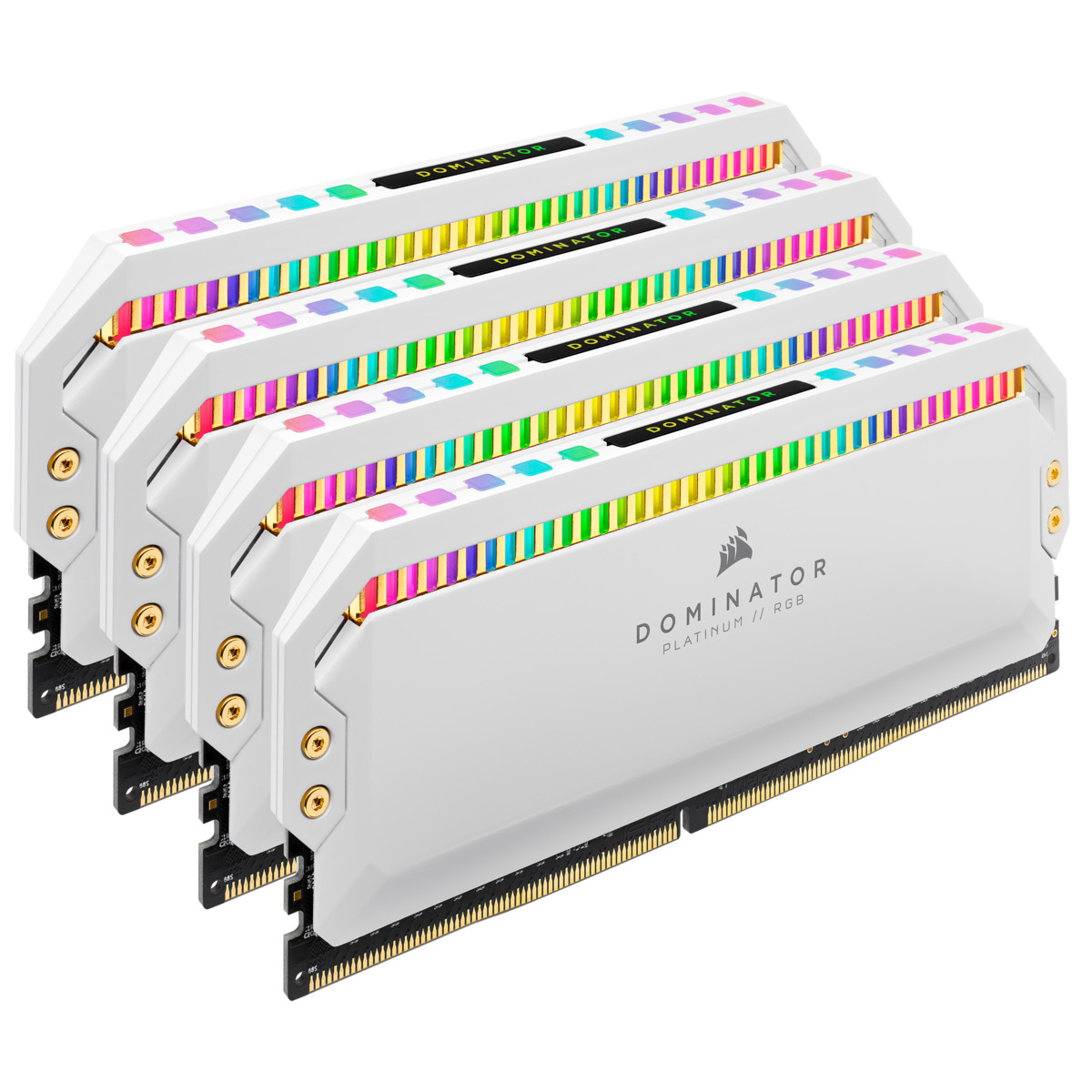 MEMORIA DDR4 CORSAIR DOMINATOR PLATINUM RGB WHITE 32GB 4x8 4000MHZ