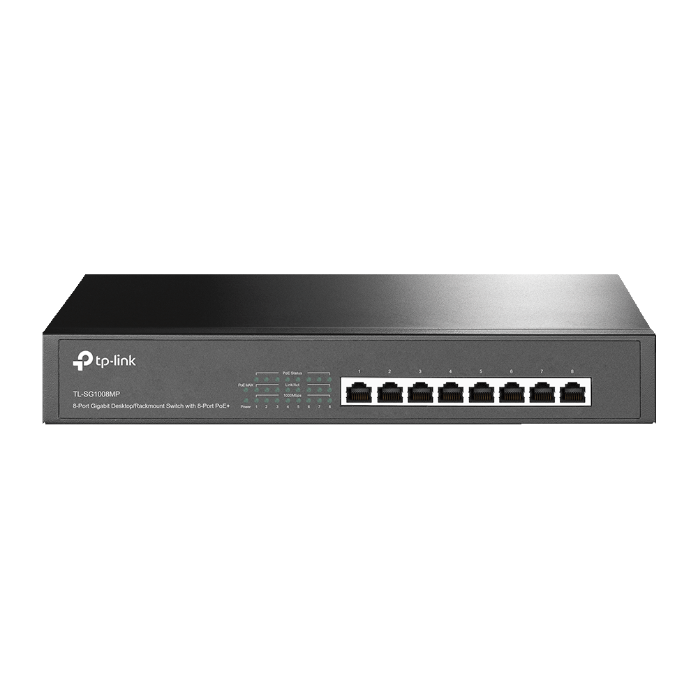 TP-LINK SWITCH DE ESCRITORIO DE 8 PUERTOS 2.5G (TL-SG1008MP)