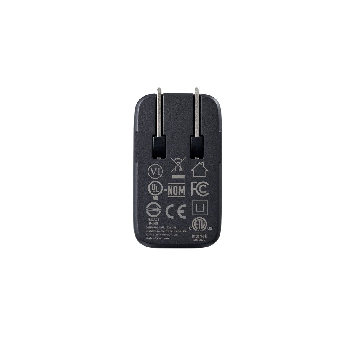 CARGADOR DE PARED ADATA USB 65W,USB-C NEGRO CHARGERU-0653-QCPDBK