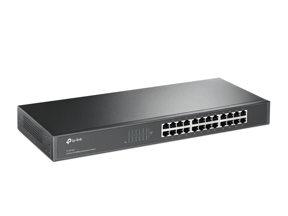 TP-LINK SWITCH RACK  /24 PTOS FAST/SAVE ENERGY 40%/19/ TL-SF1024