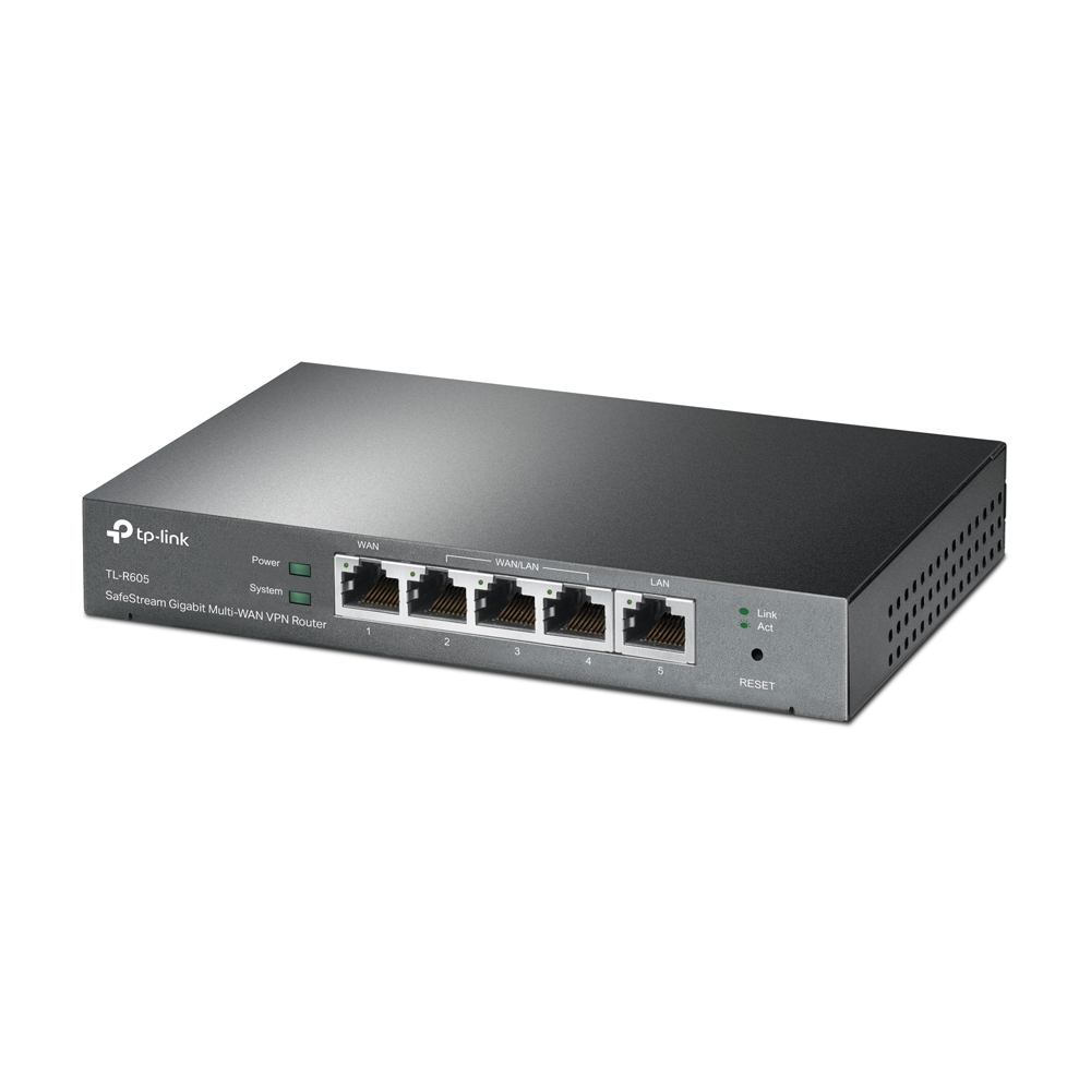 TP-LINK ROUTER VPN GIGABIT  /4WAN/20VPN/IP/MAC/DoS/ER605/TL-R605