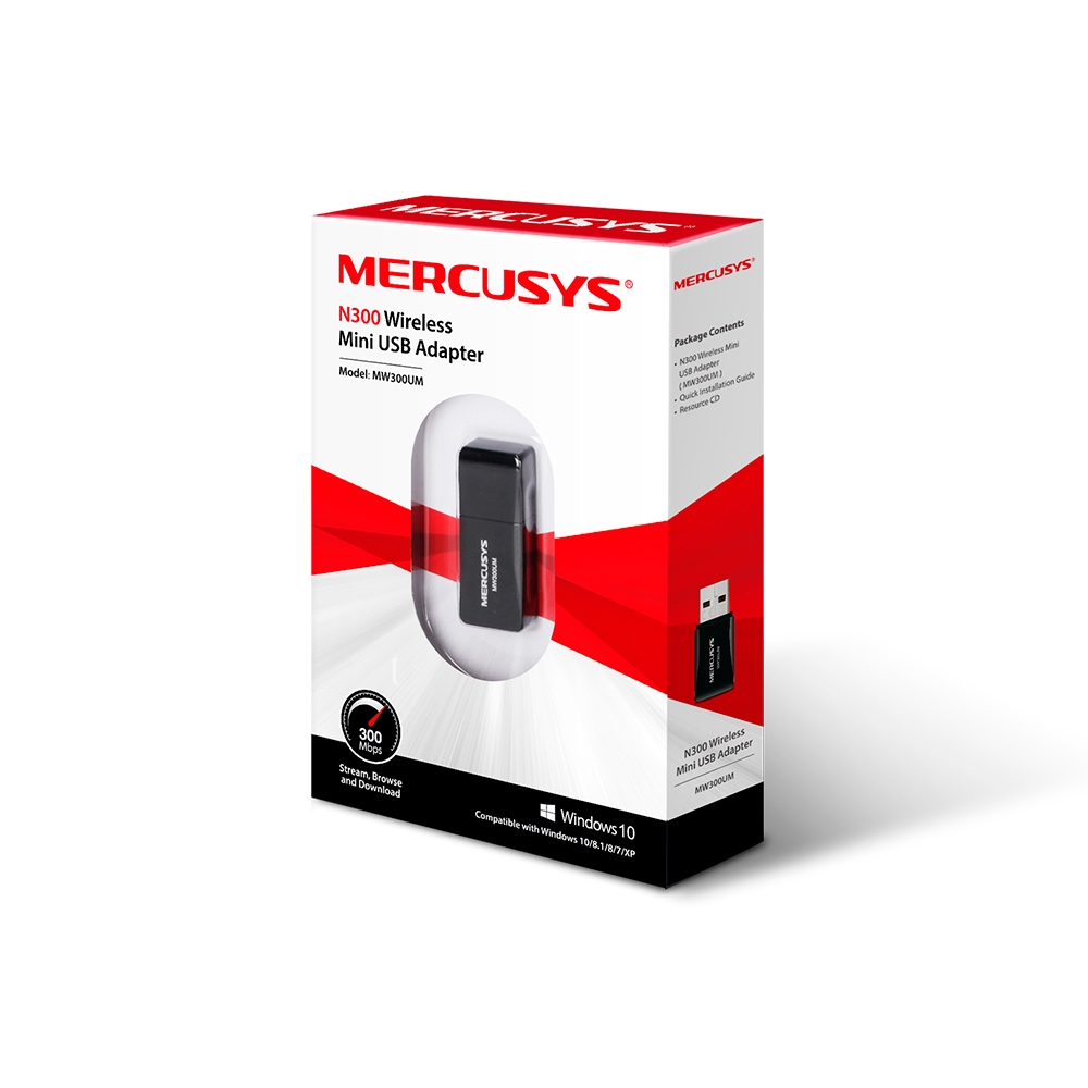 TP-LINK ADAPTADOR MINI N300 MERCUSYS / MW300UM