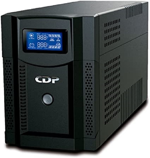CDP UPRS-1508 1500VA/1050W UPS (NO BREAK) INTERACTIVA AVR 8 SALIDAS, PROTECCION RJ45, LCD, SOFTWARE 120 VAC