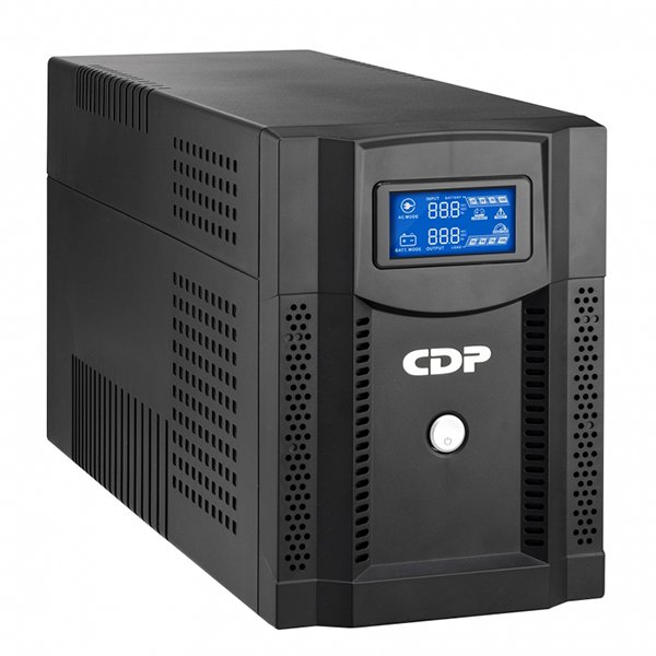 CDP UPRS-2008 2000VA/1400W UPS (NO BREAK) INTERACTIVA AVR 8 SALIDAS, PROTECCION RJ45, LCD, SOFTWARE 120 VAC