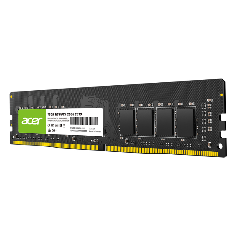 MEMORIA SODIMM DDR4 ACER SD100 16GB 2666MHZ CL19 (BL.9BWWA.209)