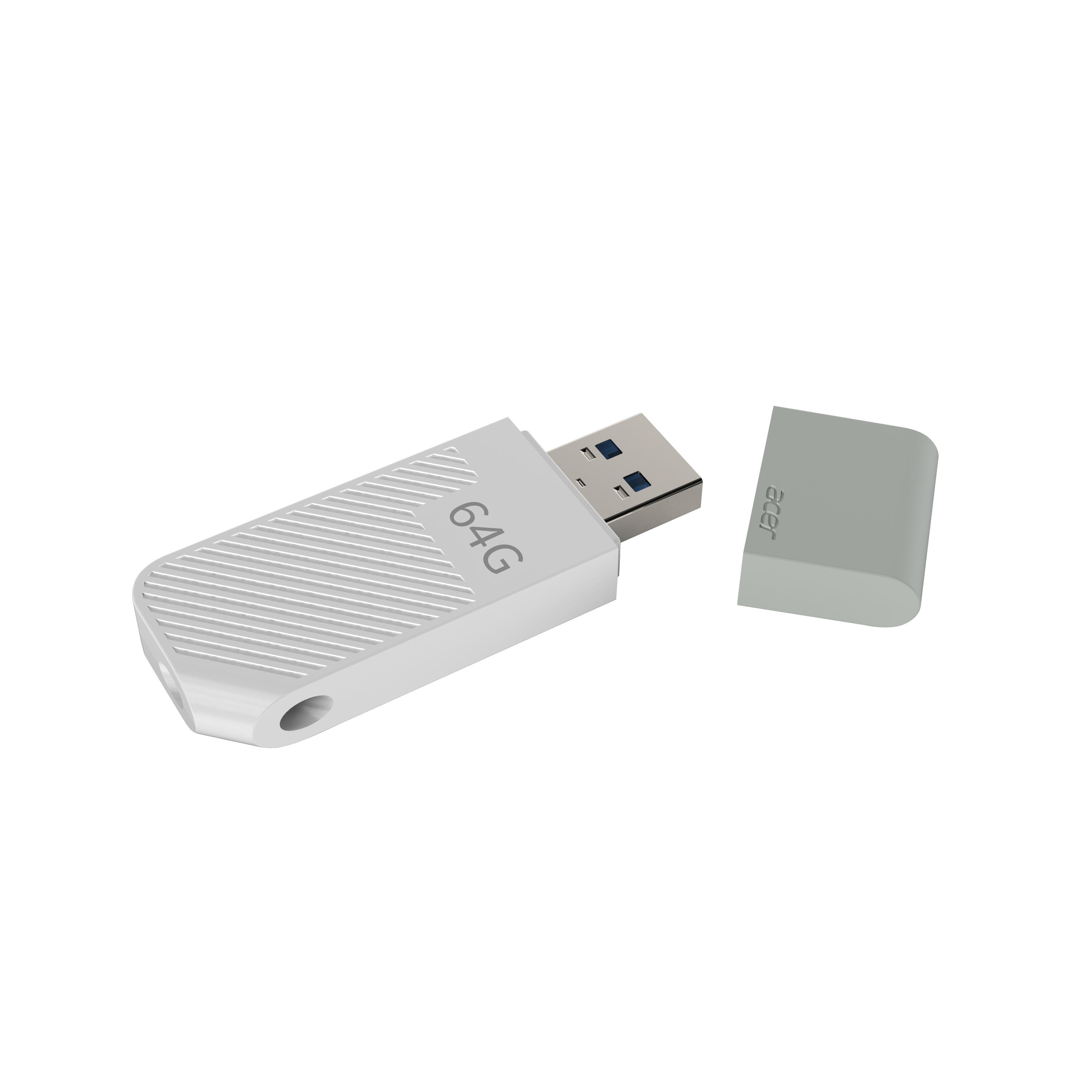 MEMORIA USB 3.2 ACER UP300 64GB 100 MB/S BLANCO (BL.9BWWA.566)