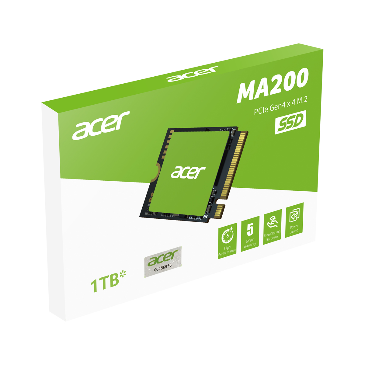 UNIDAD SSD ACER MA200 1TBGB M.2 NVME 2230 GEN4 5200MB/S (BL.9BWWA.154)