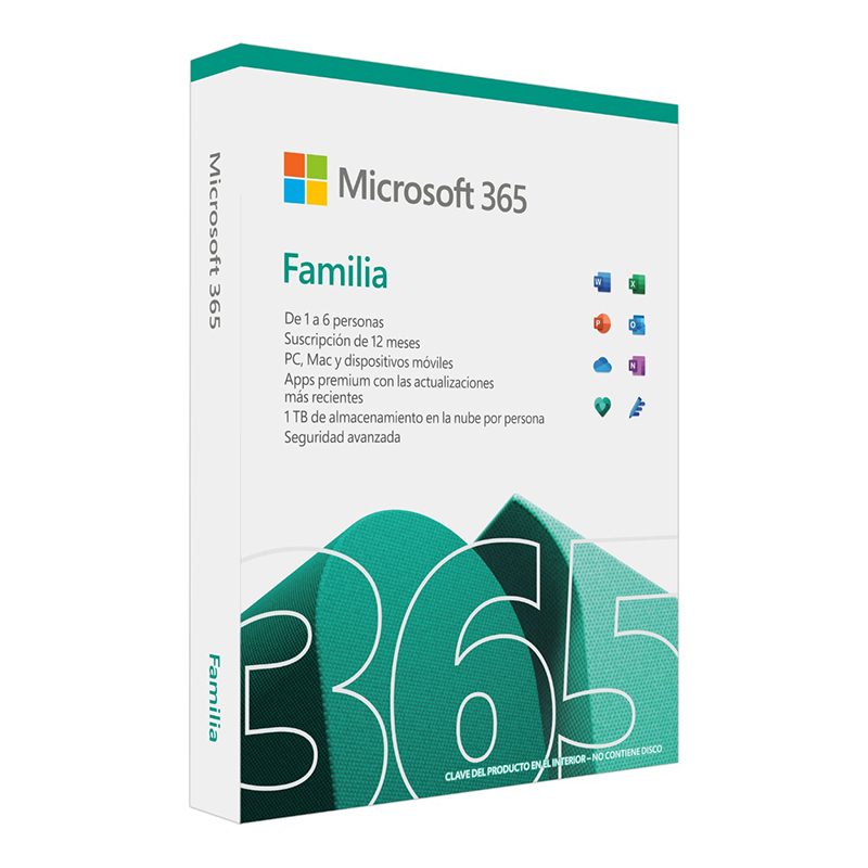 Licencia Microsoft 6Gq01953  Microsoft 365 Family Licencia 6Gq01953  6GQ-01953  6GQ-01953 - MICROSOFT