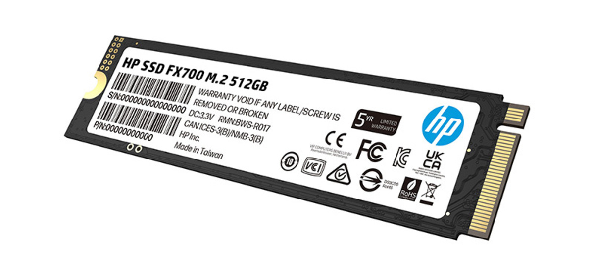 UNIDAD SSD M.2 HP FX700 512GB PCIE 6300/3100 8U2N1AA