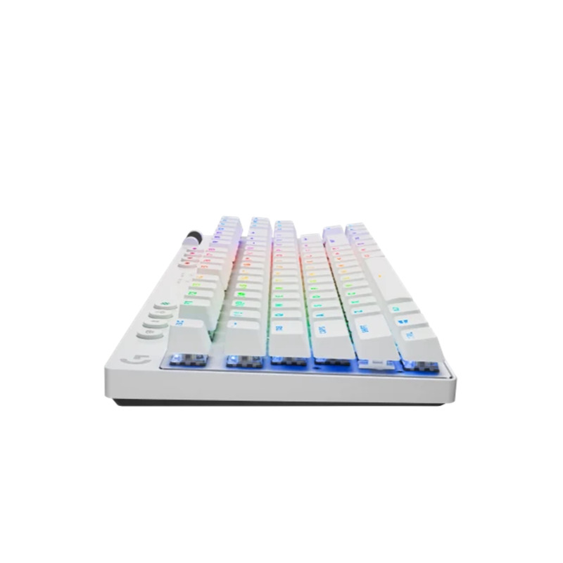 TECLADO LOGITECH PRO X TKL LIGHTSPEED BT USB RGB WHITE (920-012143)