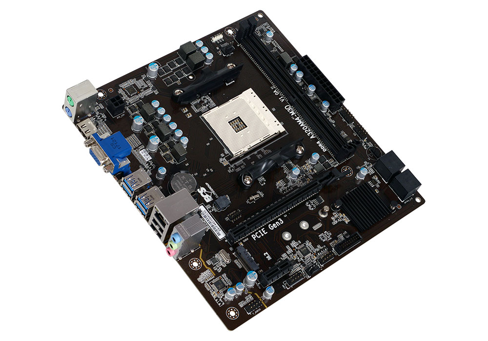 Motherboard ECS A520AM4-M3D Motherboard ECS A520AM4-M3D DDR4-SDRAM 64 GB AMD Socket AM4 Micro ATX - Código: 89-206-MZ2113 | Compra en Guadalajara
