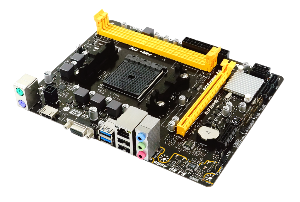 TARJETA MADRE BIOSTAR A68MHE DDR3 HDMI PCIE SATA AMD APU SERIES FM2+