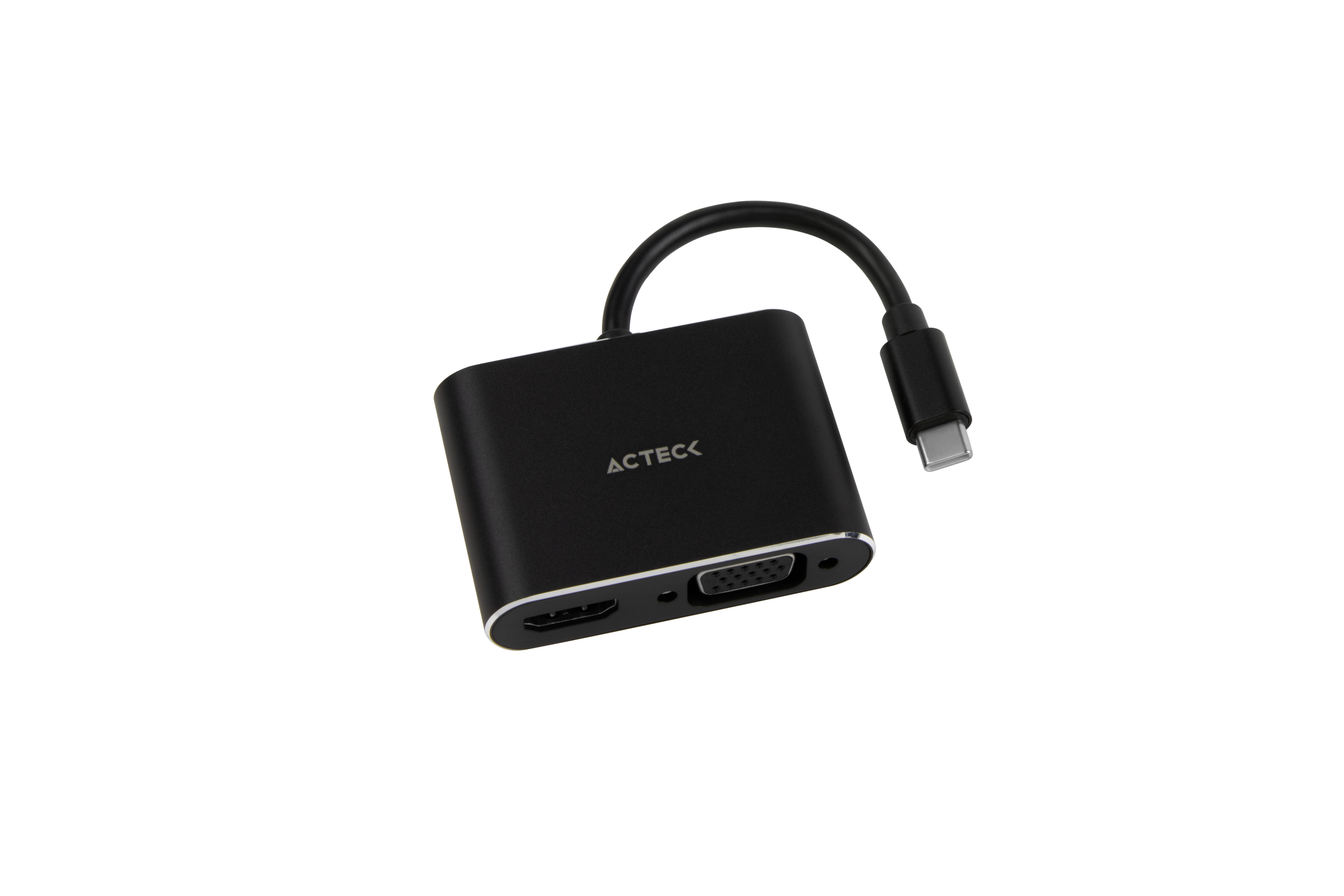 ADAPTADOR ACTECK USB-C HDMI+VGA SHIFT PLUS AV420 M-H/H AC-934657