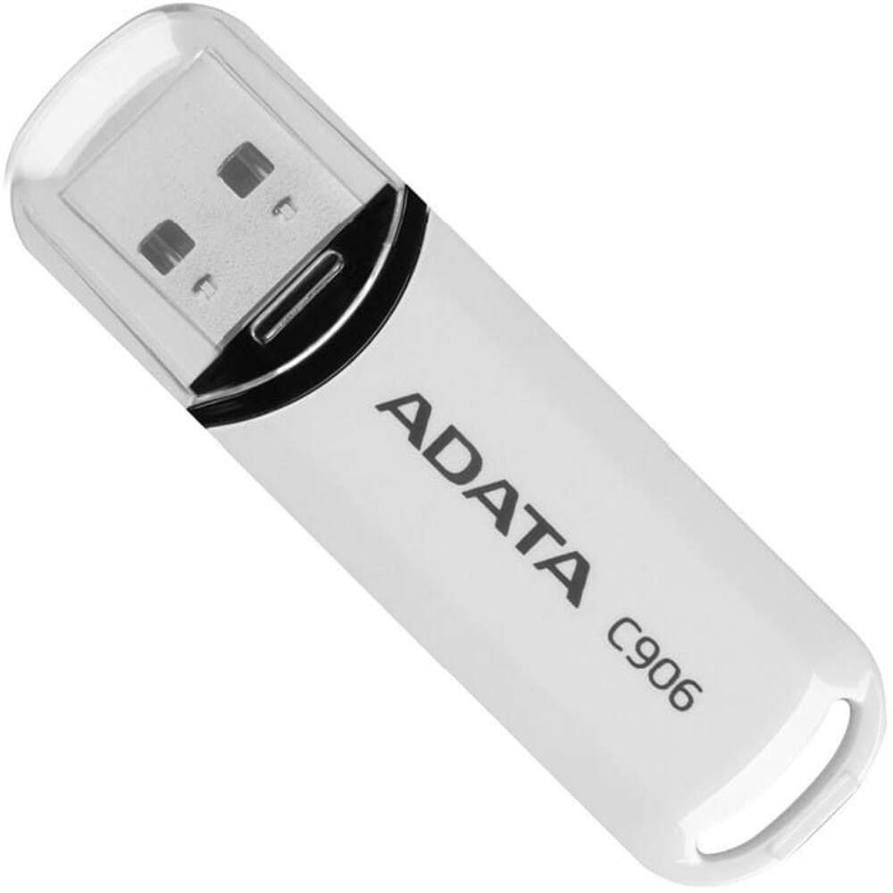 MEMORIA FLASH ADATA AC906 64GB USB 2.0 WHITE (AC906-64G-RWH)
