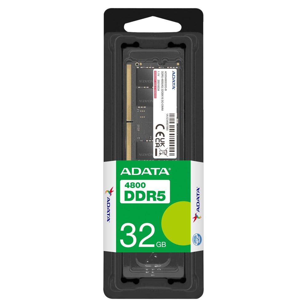 MEMORIA DDR5 ADATA 32GB 4800Mhz SODIMM (AD5S480032G-S)