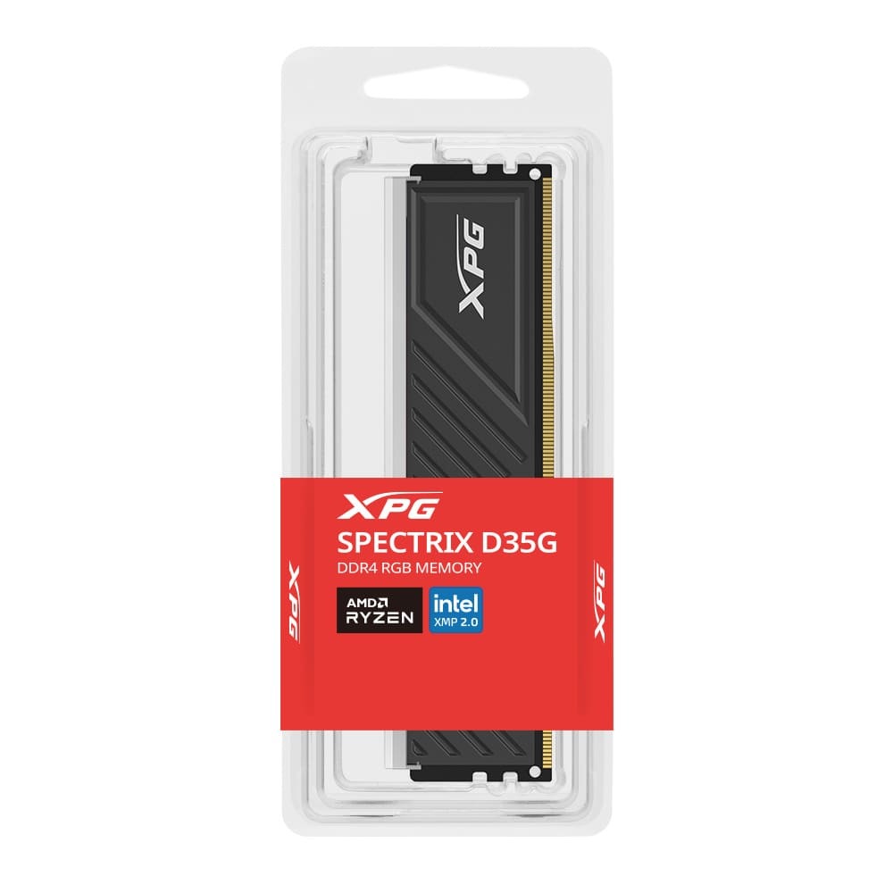 MEMORIA DDR4 XPG SPECTRIX D35G 16GB 3200 NEG (AX4U320016G16A-SBKD35G)