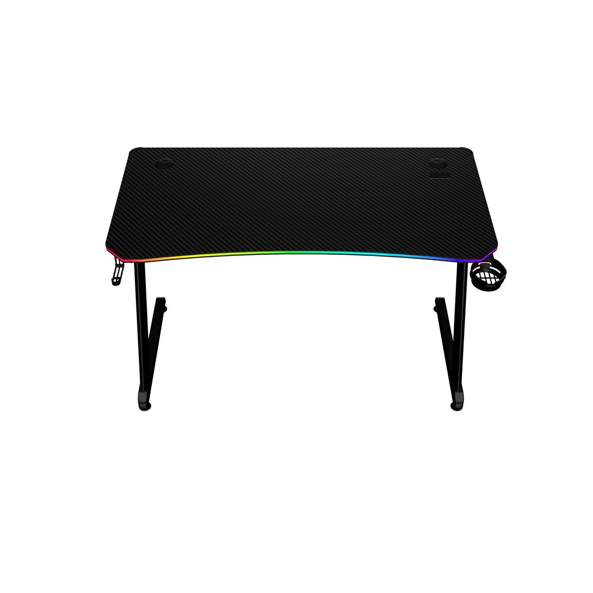 ESCRITORIO GAMER BALAM RUSH OLYMPUS SPOT GLOW MRX8000 NEGRO (BR-941372)