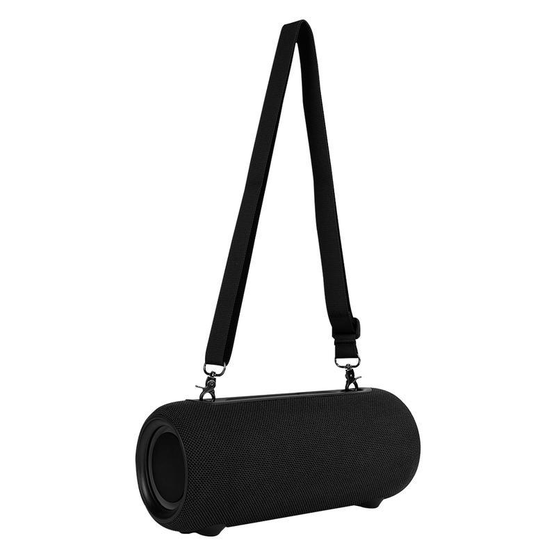 BOCINA VORAGO BT/USB/AROS RGB/TWS/26W RMS 7 HRS AUTONOMIA TELA (BSP-430)
