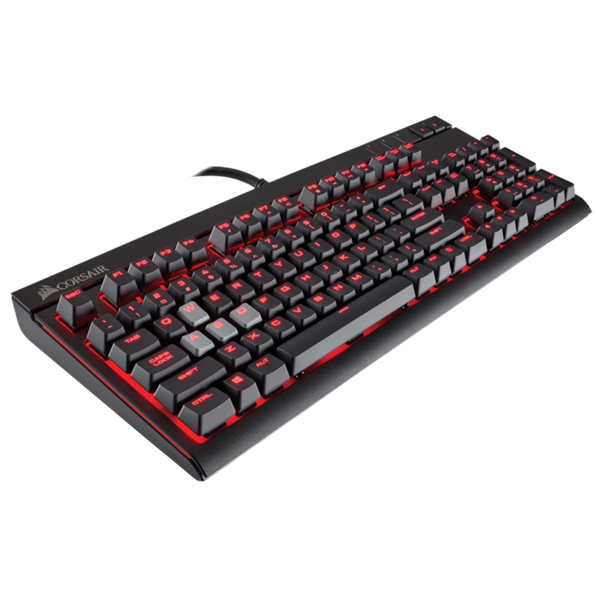 TECLADO CORSAIR STRAFE RED LED SWITCH RED ENG CH-9000088-NA