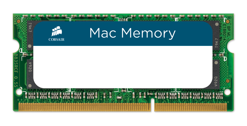 MEMORIA SODIMM DDR3 CORSAIR 4GB 1066Mhz MAC (CMSA4GX3M1A1066C7)
