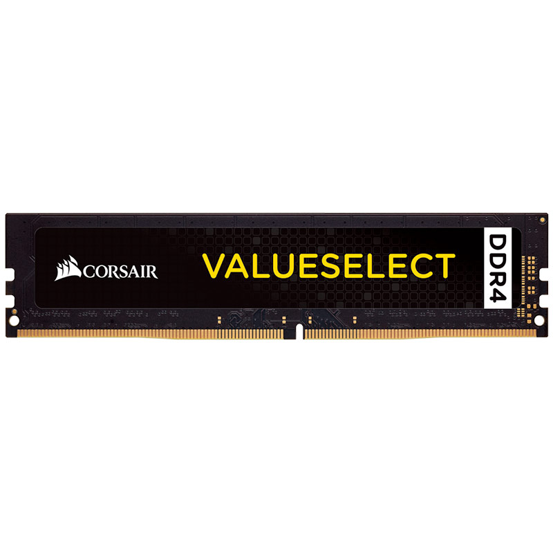 MEMORIA DDR4 CORSAIR VALUE SELECT 8GB 1X8 2400 1.2V CMV8GX4M1A2400C16