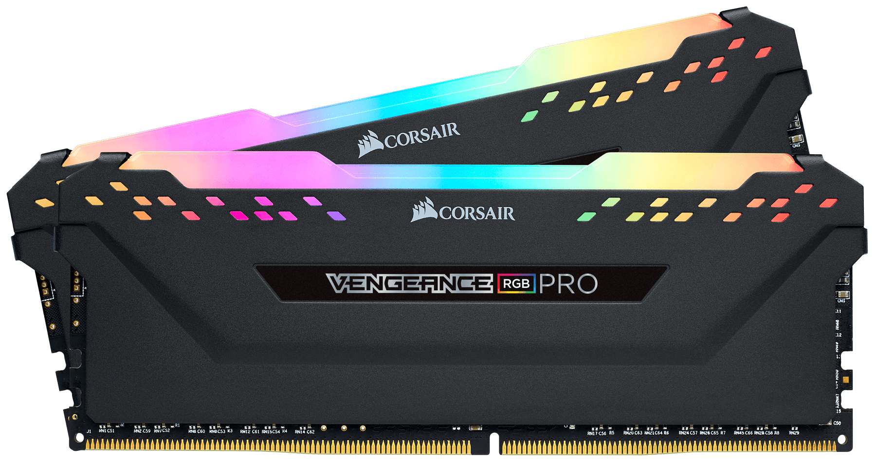 MEMORIA DDR4 CORSAIR VENG. RGB PRO BLACK 32GB 3200 2X16 CMW32GX4M2C320